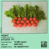 Редис Атолл F1 Untreated  Япония 250 грамм