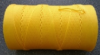 Шнур BraidLine-Стандартный 1,5 мм (220 м ) желтый, на бобине