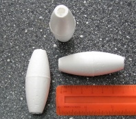 Сетевой поплавок В-1 40х27х6 мм плавуч. 20 г.